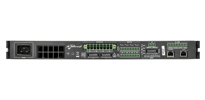 POWERSOFT Q4804 DSP+ Installatie eindversterker 4-kanaals