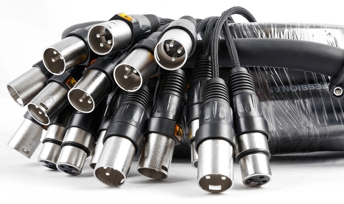 RH CONNEX CX164 STAGE SNAKE 16-IN 4-OUT XLR 30 Meter