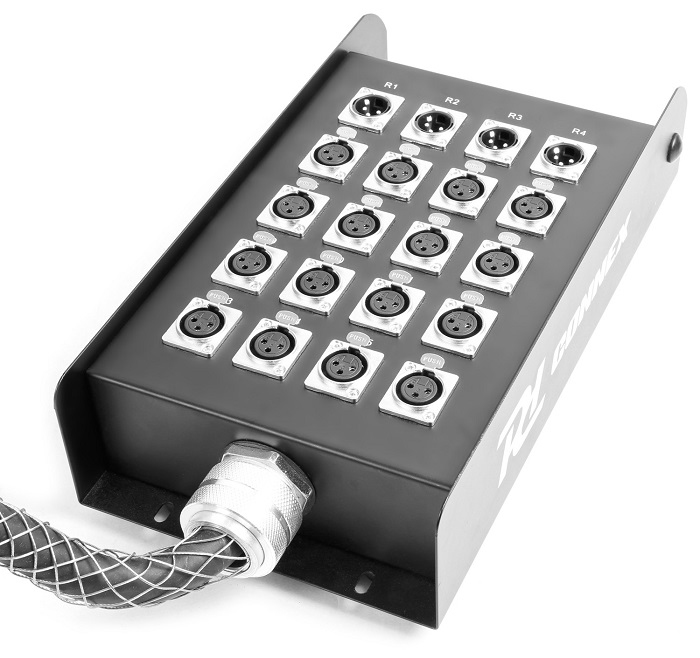 RH CONNEX CX164 STAGE SNAKE 16-IN 4-OUT XLR 30 Meter