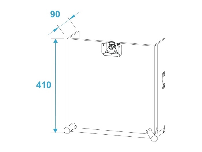 ROADINGER Combo Case Pro 6U