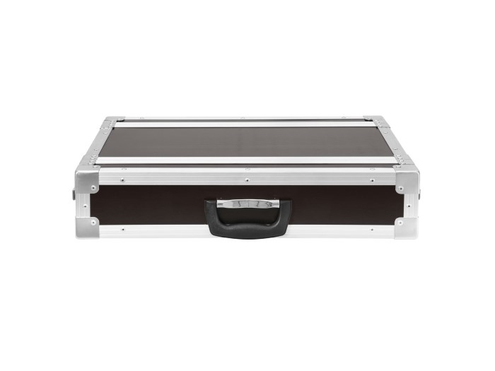 ROADINGER Flightcase Pro-versie 25 cm inbouwdiepte 2 HE