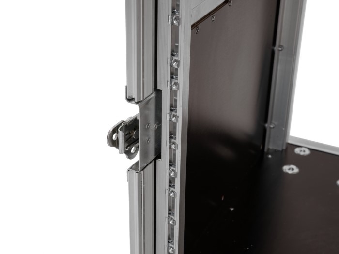 ROADINGER Flightcase Pro-versie met wielen 10 HE
