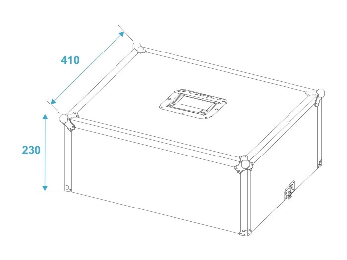 ROADINGER NSF-350 Hood case, PRO version