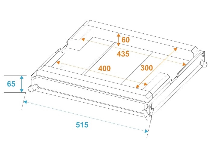 ROADINGER NSF-350 Hood case, PRO version