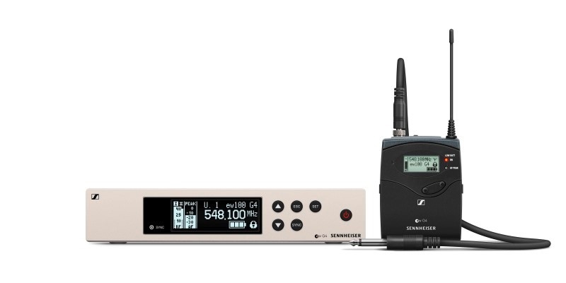 SENNHEISER EW100 G4-ME2/835-S draadloos microfoonsysteem