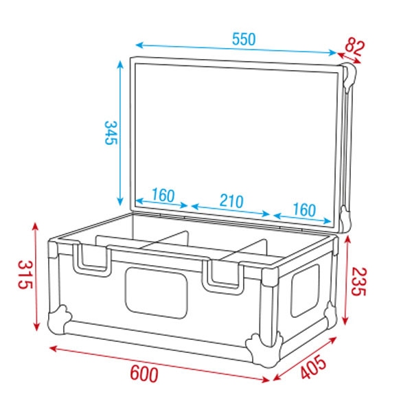SHOWGEAR D7420B Stack case 1