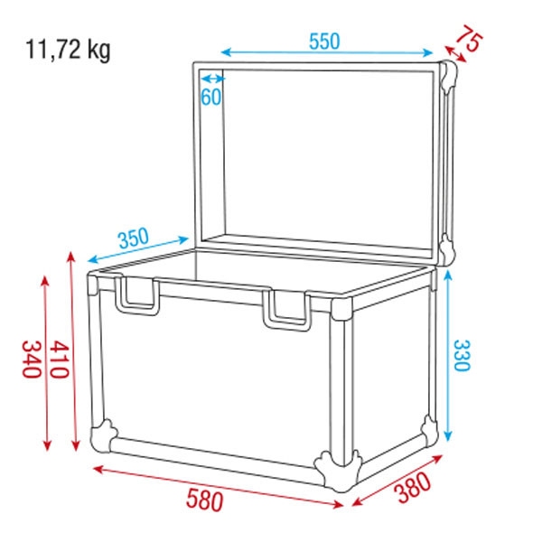 SHOWGEAR D7421B Stackcase 2