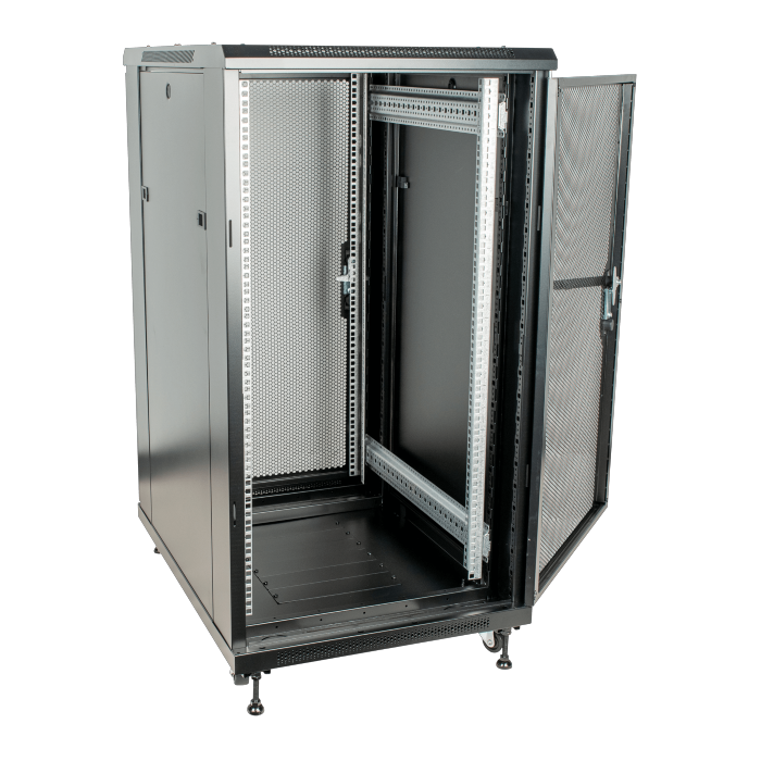 SHOWGEAR RCA-FSM 19 inch Netwerkkast met gaasdeur