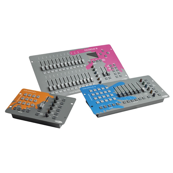 SHOWTEC ColorCue 3 LED-controller 24 faders, 6 kleuren