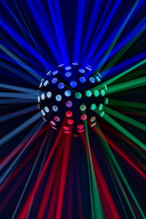 SHOWTEC Colourburst Pro RGBW Spiegelboleffect