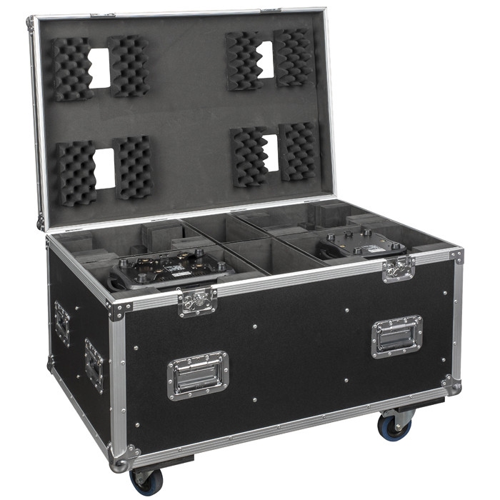 SHOWTEC Flightcase 4x Phantom 100 / 180 Moving Heads