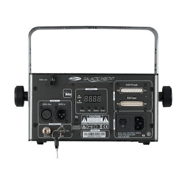 SHOWTEC Galactic 1K20 TXT 1000 mW full color laser