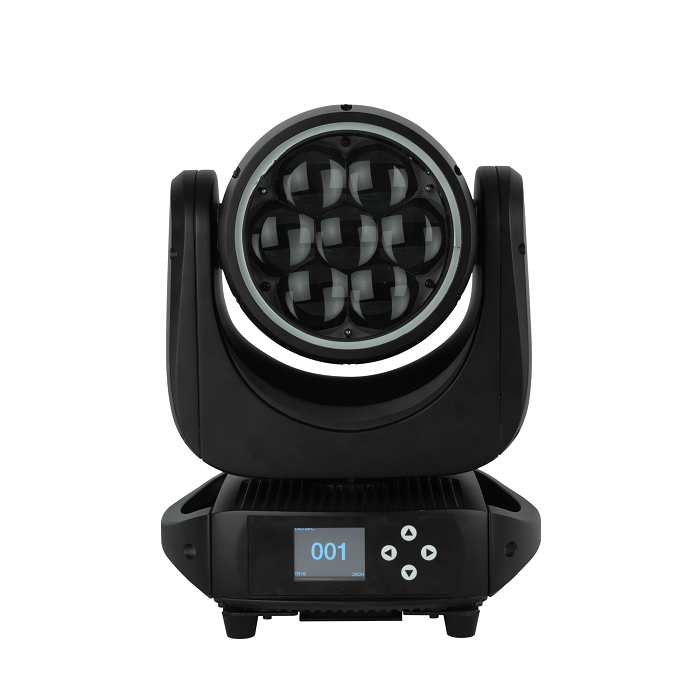 SHOWTEC Polar Wash 740 IP65 met Zoom en Ringeffect