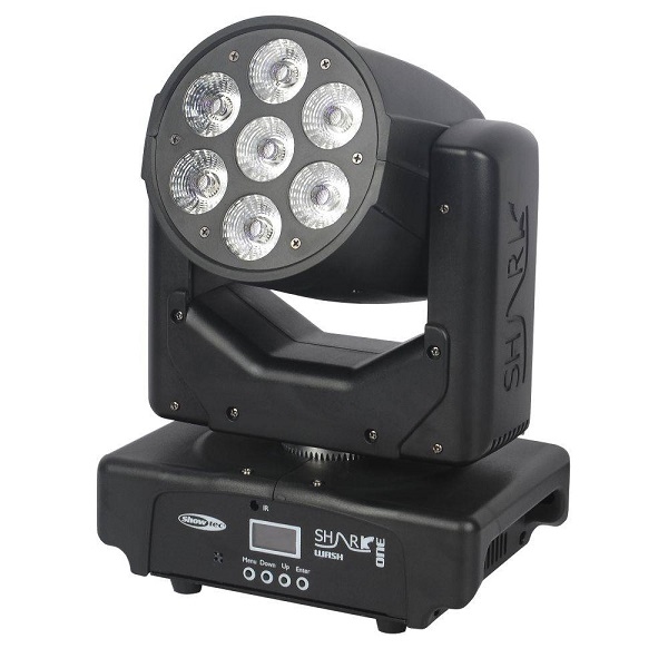 SHOWTEC Shark Wash One - LED Moving Head 7 x 12 W