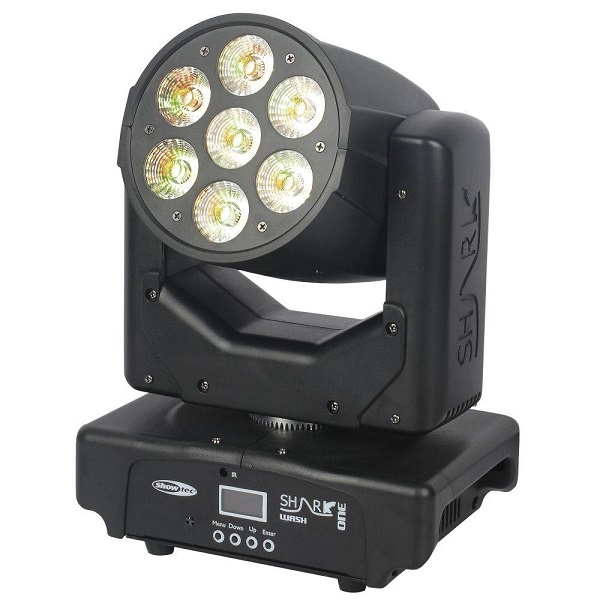 SHOWTEC Shark Wash One - LED Moving Head 7 x 12 W