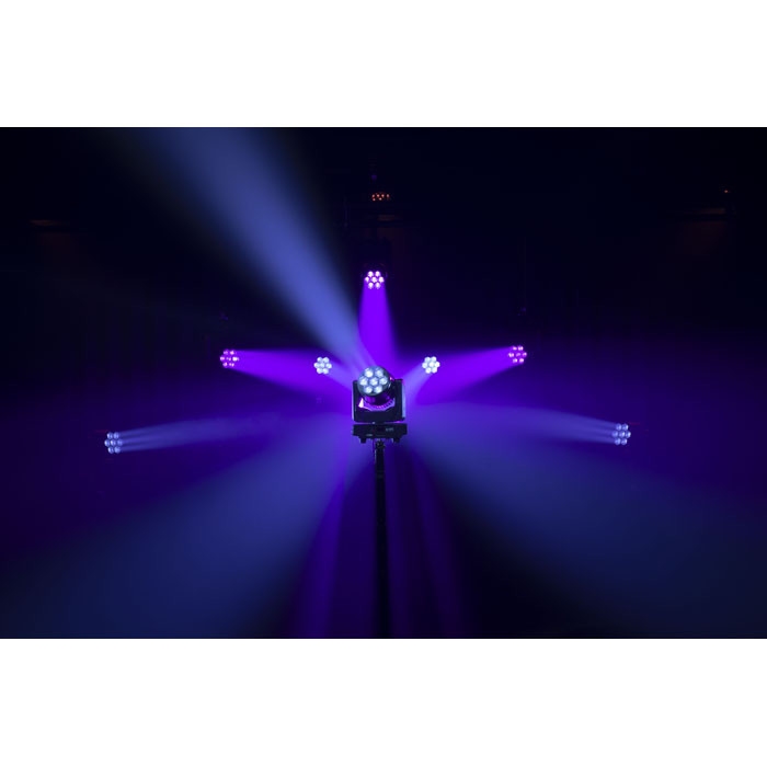 SHOWTEC Shark Wash Zoom Two Moving Head 7 x 30W RGBW