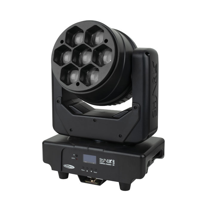 SHOWTEC Shark Wash Zoom Two Moving Head 7 x 30W RGBW