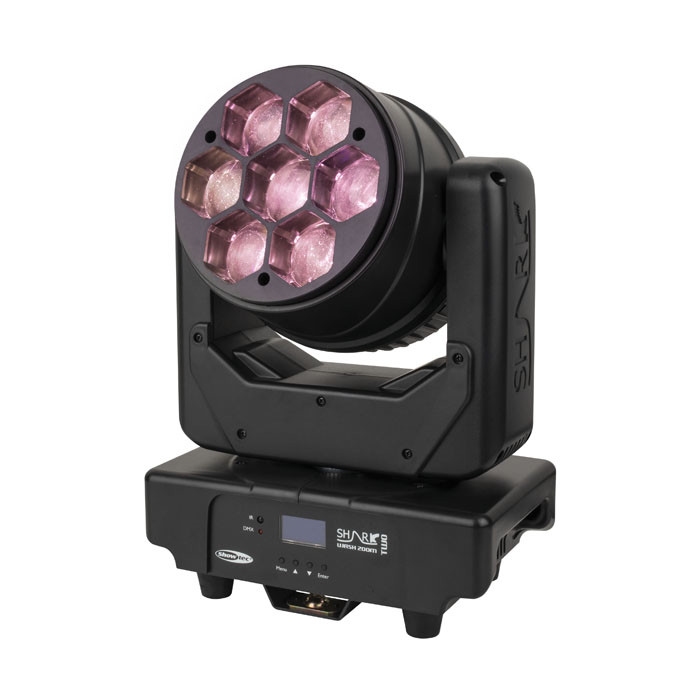 SHOWTEC Shark Wash Zoom Two Moving Head 7 x 30W RGBW