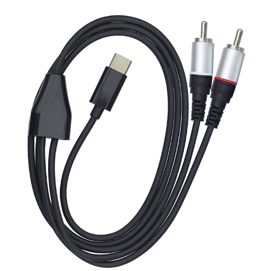 Signaalkabel Usb-c naar RCA - geschikt voor tablets en telefoon met usb-c connector