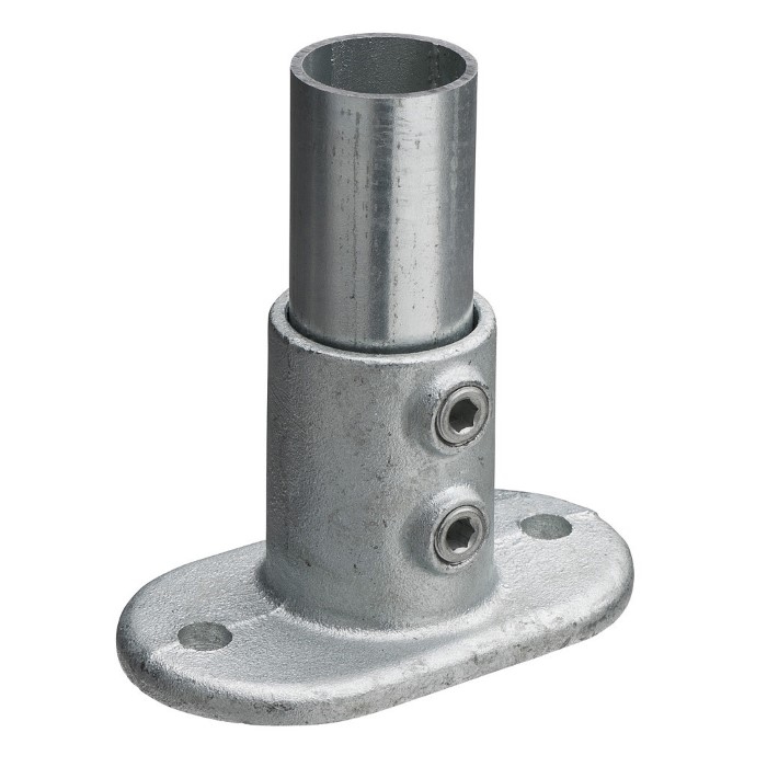 SMITSOUND Buiskoppeling Ovale Montageplaat voor buis 42,4 mm