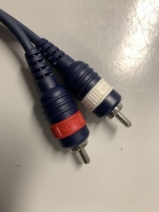 SMS Maatwerkkabel 2xRCA naar 1x XLR Male 3 meter