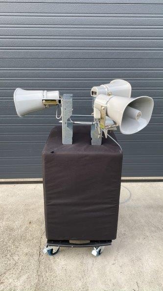 SMS Paalklem montage luidsprekers lichtmast 80-270mm