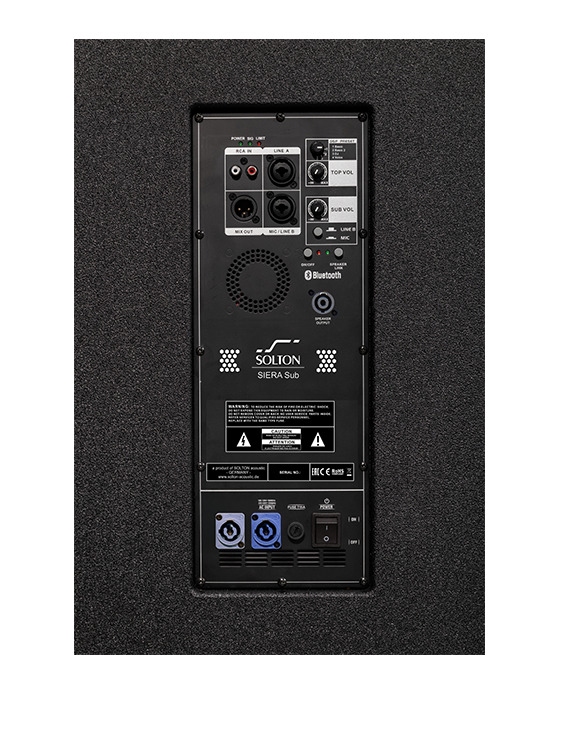 SOLTON SIERA Actief Linear Source PA Systeem