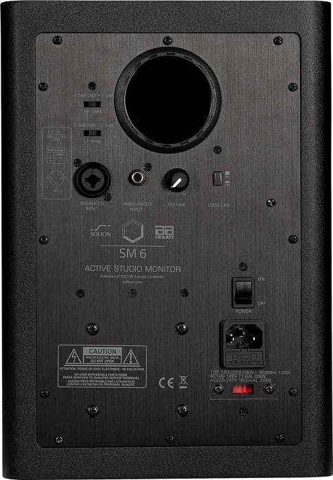 SOLTON SM6 Actieve Near Field Studio Monitor