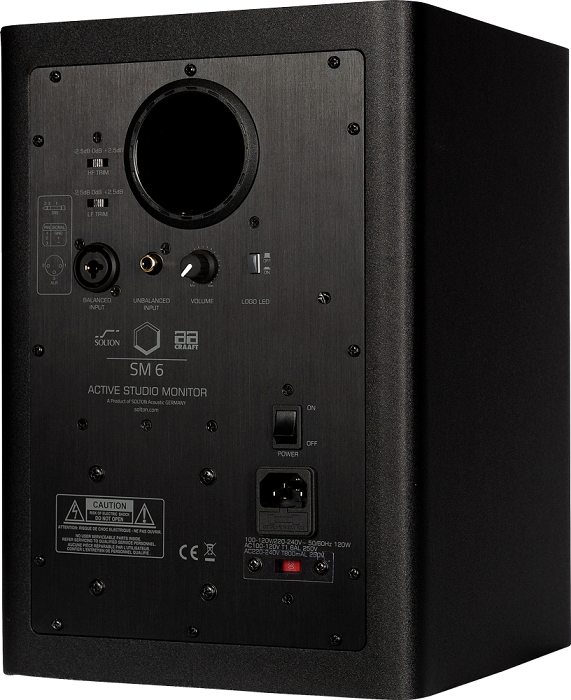 SOLTON SM6 Actieve Near Field Studio Monitor