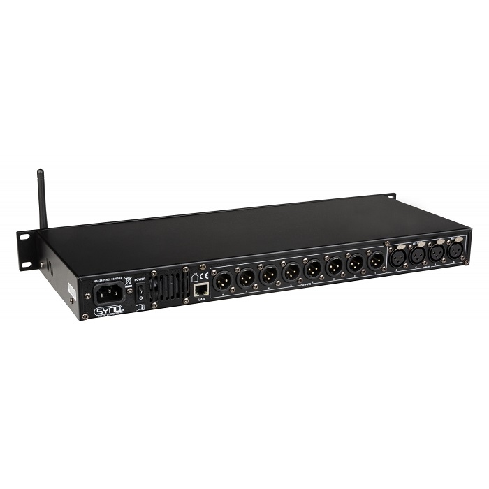 SYNQ DLP-48W Luidspreker Processor 4 ingangen & 8 uitgangen