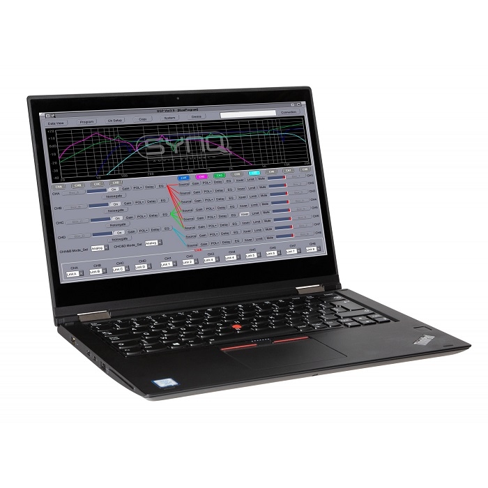 SYNQ DLP-48W Luidspreker Processor 4 ingangen & 8 uitgangen