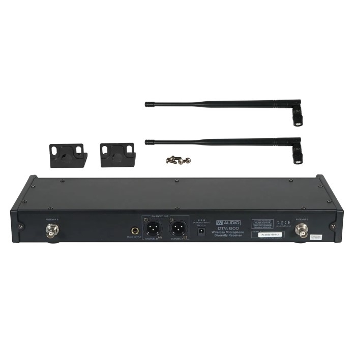 W AUDIO DTM 800V2 Twin Beltpack Systeem