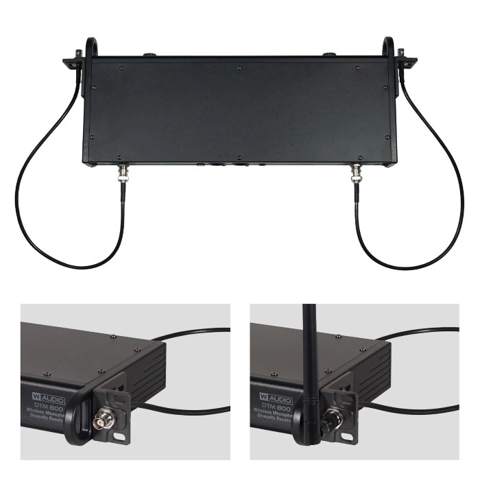 W AUDIO DTM 800V2 Twin Beltpack Systeem