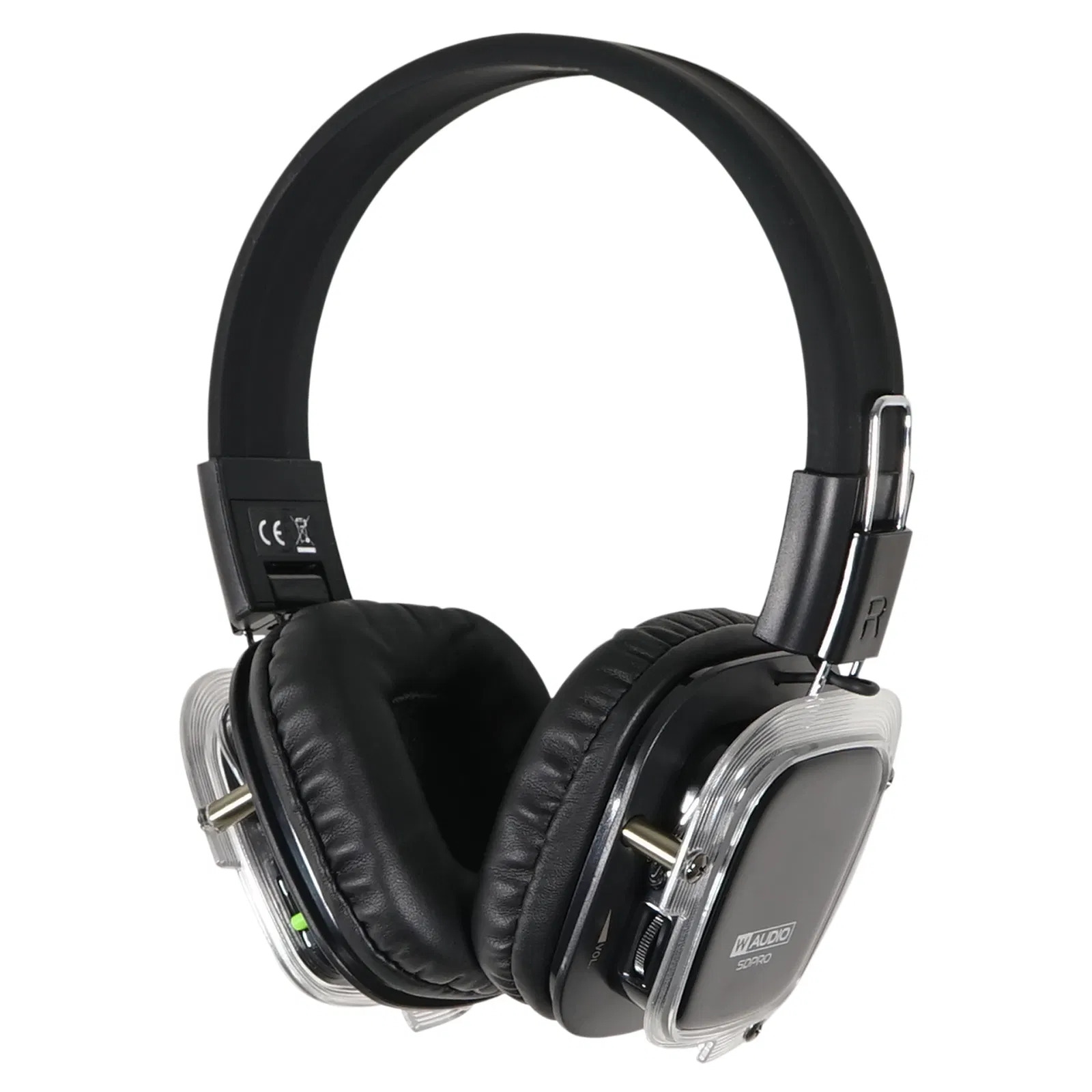 W Audio HF001 SDPRO 3-Channel Silent Disco Hoofdtelefoons