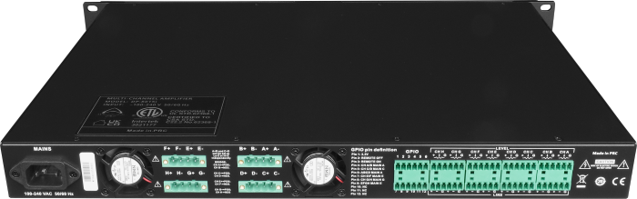 WHARFEDALE DP-8015i Eindversterker 8-kanaals 100V / 70V
