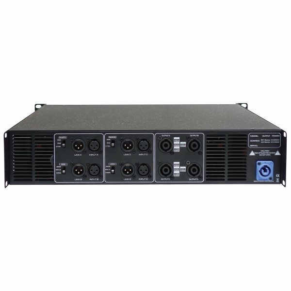 ZENITH CD 4400 Versterker 4x 700W @ 4 Ohm / 400W @ 8 Ohm