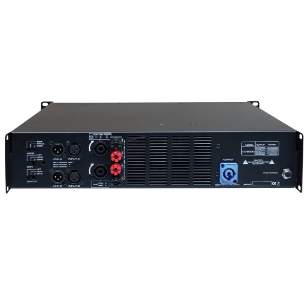 ZENITH CD 8000 Versterker 2x 4000 W @ 2 Ohm / 2500W @ 4 Ohm