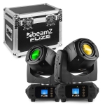 BEAMZ FUZE75S Moving Head Spot 75W 2 stuks in flightcase