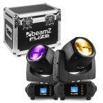 BEAMZ FUZE75B LED Moving Head Beam 75W 2 stuks in flightcase