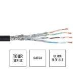 ELUMEN8 CABL620B S/FTP Datakabel CAT6A, 300m Drum Zwart