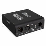 BRITEQ DS125-RDM DMX & Netvoeding Splitter (1 in / 2 uit)