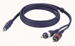 DAP FL30 signaalkabel Stereo mini Jack - 2x Tulp Male