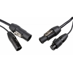 HILEC Outdoor Combi Kabel 5pin XLR - DMX / Powercon True1