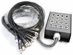 RH CONNEX CX162 STAGE SNAKE 12-IN 4-OUT XLR 30 Meter