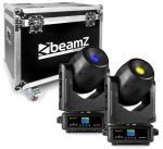BEAMZ Flightcase voor 2x Beamz Ignite 120 moving heads