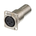 NEUTRIK NA3FDM XLR-F <> XLR-M verloop / adapter