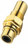 MONACOR T-730G/SW RCA doorvoeraansluiting