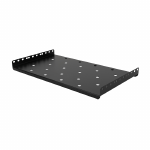 SHOWGEAR 19 inch Fixed Rack Mount Shelf 1U