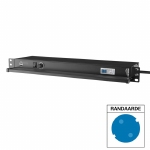 CAYMON - PSR429G/B - 19 inch Spanningsverdeler met racklight