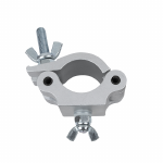 SHOWGEAR 50 mm Half Coupler Aluminium Zilver